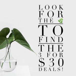 🌿 3/$30 deals🌿